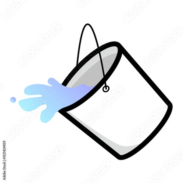 Fototapeta PAINT(blue)