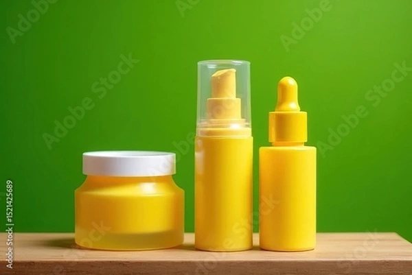 Obraz bottle of perfume on white background