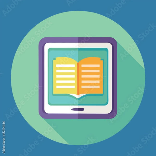 Obraz flat icon for web and mobile applications