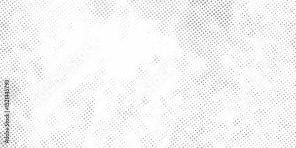 Obraz abstract black splat grunge background with halftone dots pattern texture.Vector modern paintbrush grunge with halftone dots pattern texture