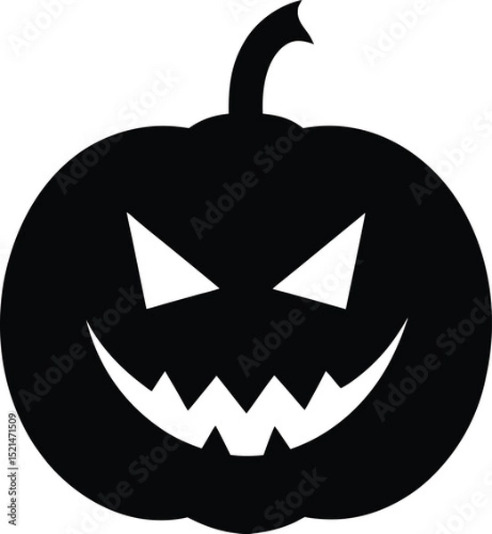 Obraz halloween castle vector