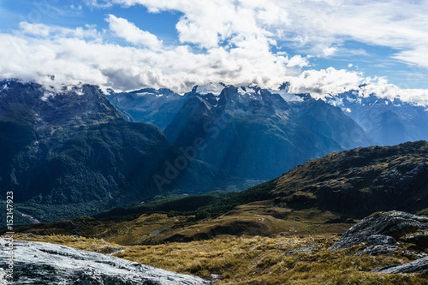 Fototapeta Sunshine into Valley