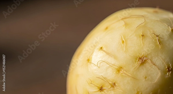 Obraz Delicate Macro Shot Capturing the Unique Surface of a Fresh Prickly Pear