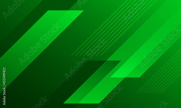 Fototapeta Abstract green background with arrows. Eps10 vector