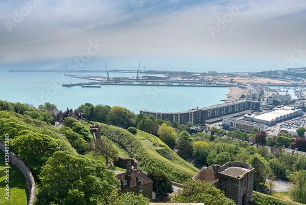 Obraz The Port of Dover in Dover, Kent, England