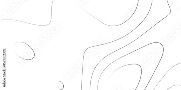 Fototapeta Abstract lines background. Contour maps. Vector illustration. The stylized height of the topographic map contour in lines and contours isolated on transparent. technology topo landscape grid map text	
