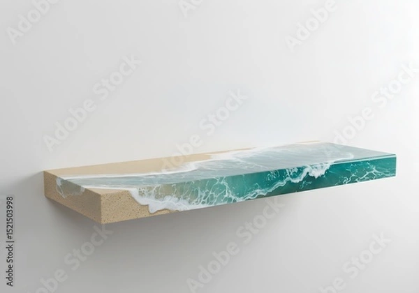 Obraz Shelf of Sand and Tide