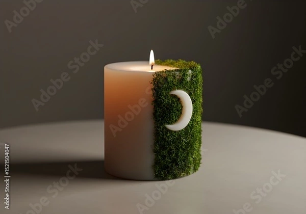 Obraz Candle of Moonlight and Moss