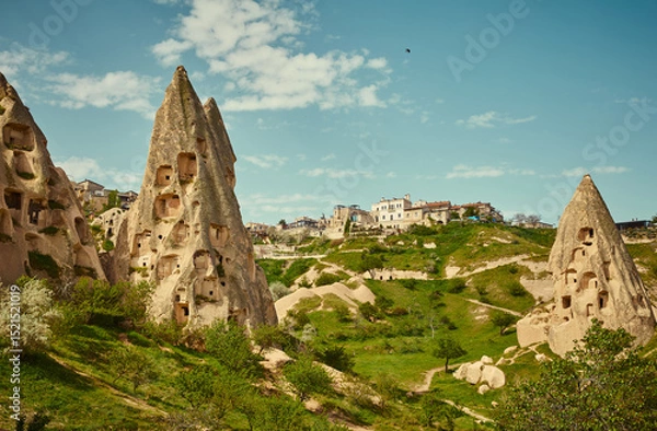 Obraz Cave houses in Cappadocia region of Turkey