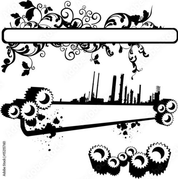 Obraz construction banners