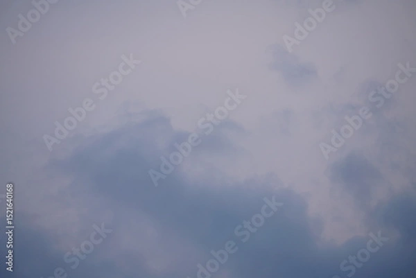 Obraz Cloudy Evening sky with soft decent colours