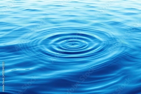 Obraz Rippling Water Surface with Shades of Blue