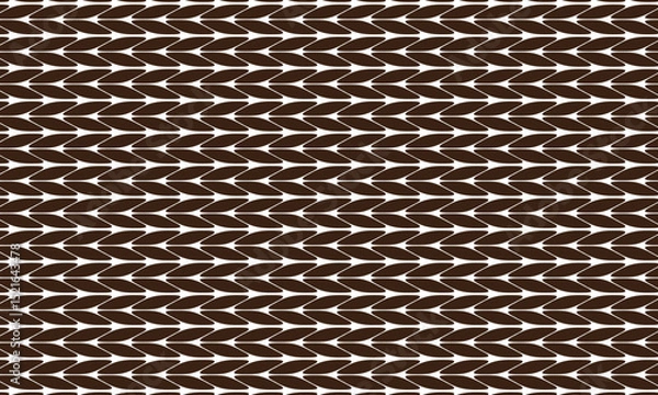 Fototapeta seamless knitted pattern crocheted or knitted