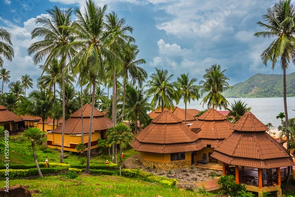 Obraz  Koh Chang Paradise Resort &Spa is a romantic, peaceful sanctuary scenery