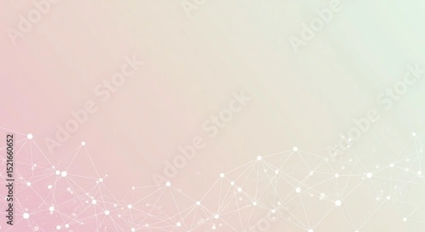Fototapeta Ultra-HD vector with minimal white lines over pastel gradient