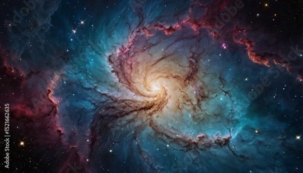 Obraz abstract space background