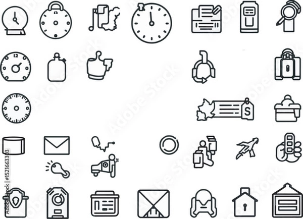 Obraz vector set of icons