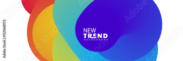 Obraz gradient background pink purple waves 3d rendering abstract lines soft lighting futuristic, 4K Landing Page Template - Abstract dynamic, modern, futuristic, multi colored, simple for website template 