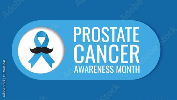 Obraz Prostate Cancer Awareness Month, observed in September, highlights the importance of early detection and screening for prostate cancer, the most common non-skin cancer diagnosed in men