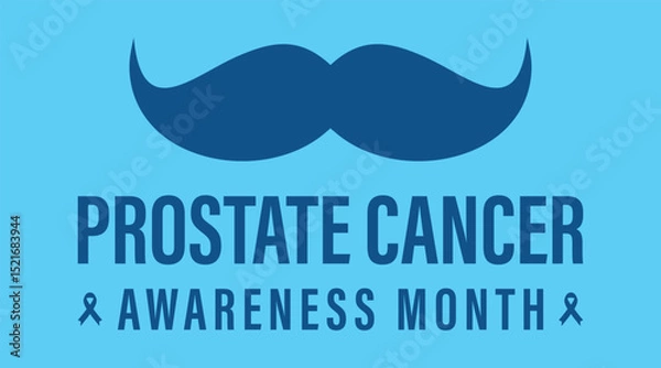 Obraz Prostate Cancer Awareness Month, observed in September, highlights the importance of early detection and screening for prostate cancer, the most common non-skin cancer diagnosed in men