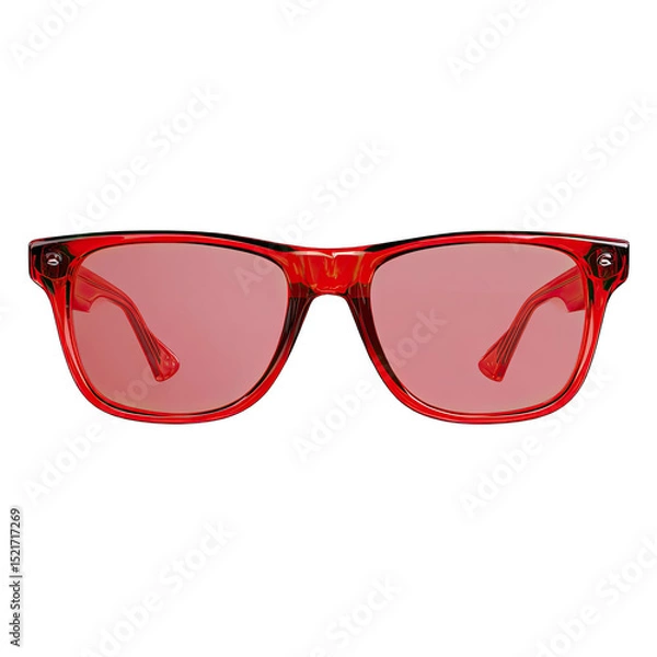 Obraz Red Transparent Sunglasses