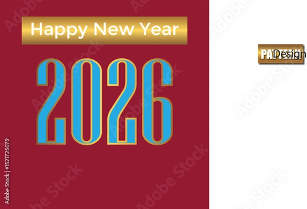 Obraz Happy New Year 2026