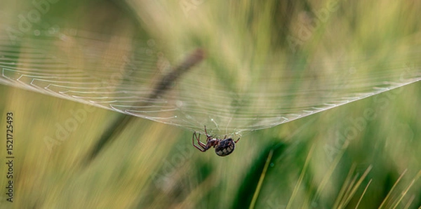 Obraz spider on the web