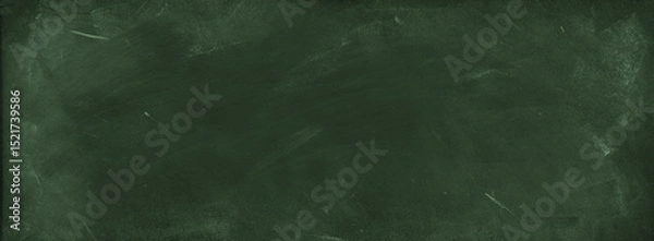 Obraz Green chalkboard background