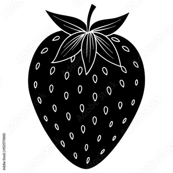 Fototapeta vector illustration of an apple