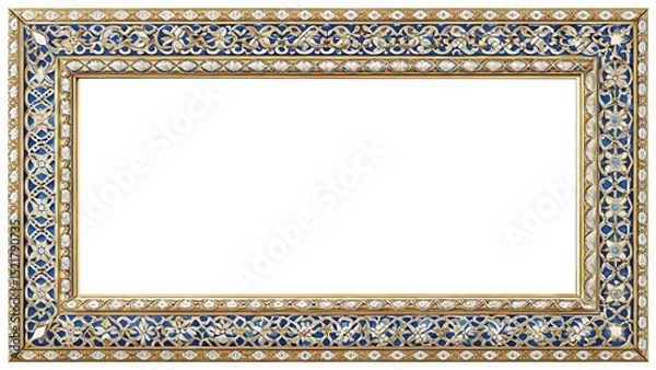 Fototapeta antique gold picture frame