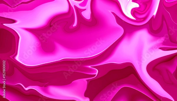 Fototapeta Magical pink swirl gradient, illustration. AI