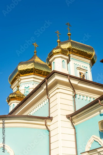 Obraz Golden domes of the Ciuflea Monastery of Chisinau,  Moldova