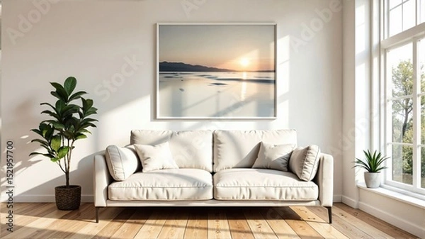 Fototapeta modern living room
