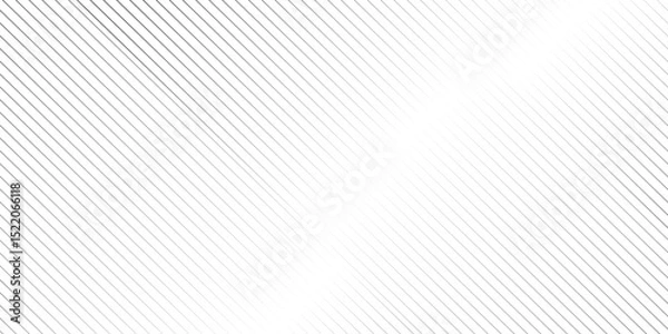 Fototapeta Vector gradient gray line abstract pattern Transparent monochrome striped texture, minimal background. Abstract background wave line elegant white striped diagonal line technology concept web texture.