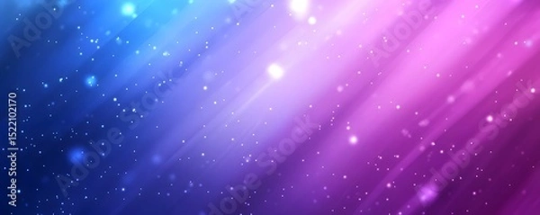 Obraz Blue and purple light rays speeding in a motion background 
