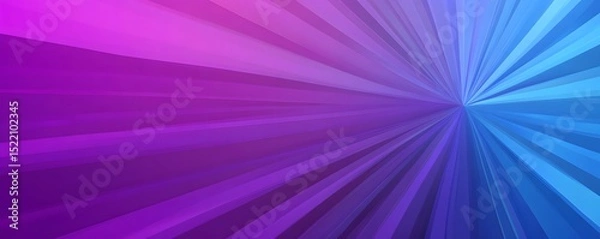Obraz Blue and purple light rays speeding in a motion background 
