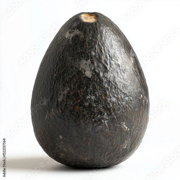Obraz avocado isolated on white background