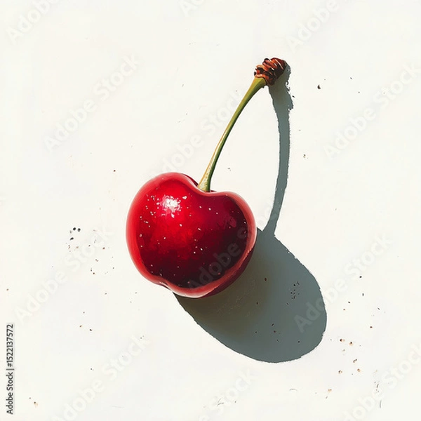 Obraz cherry isolated on white background