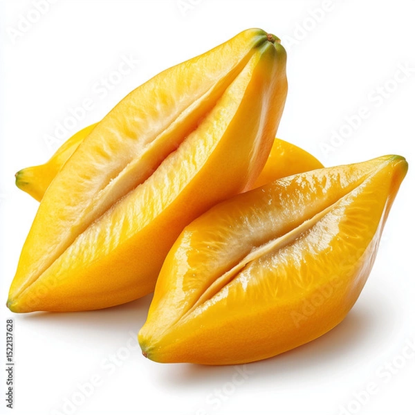 Obraz star fruit isolated on white background