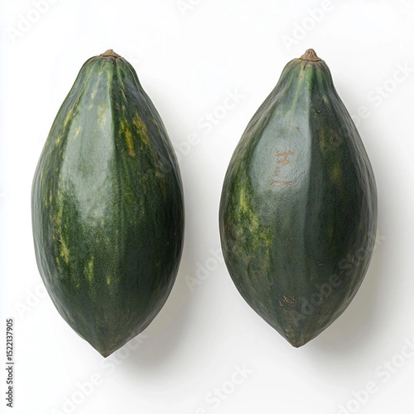 Obraz papaya  isolated on white background