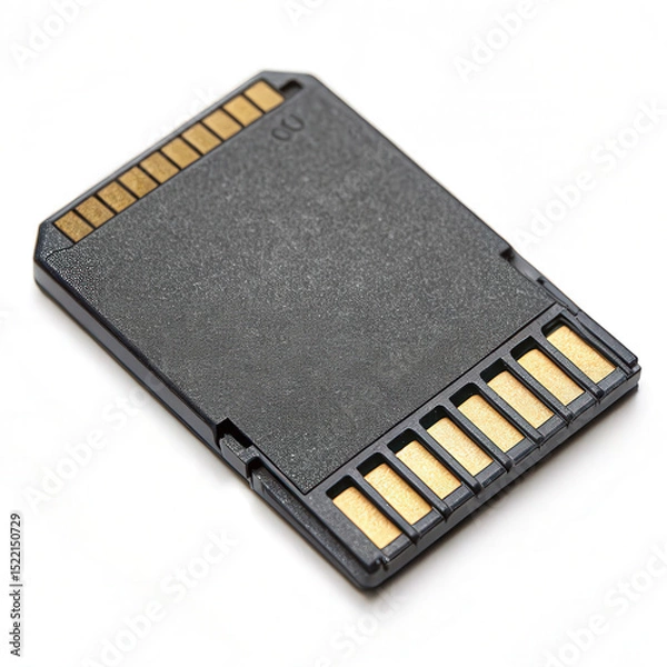 Obraz Memory Card Data Storage Element, Cut Out