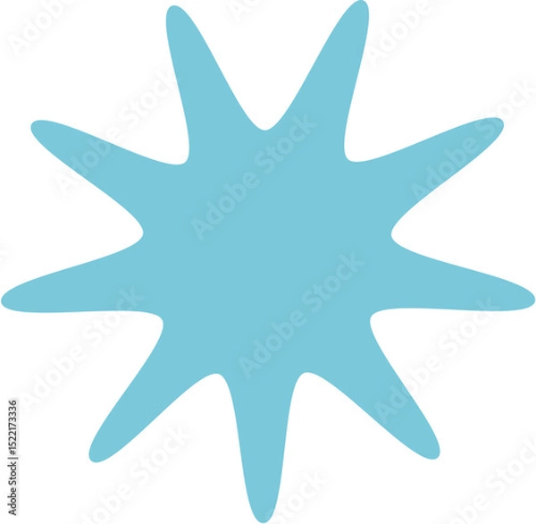 Fototapeta Minimalist Blob Shapes Collection – Soft Liquid Abstract Backgrounds
