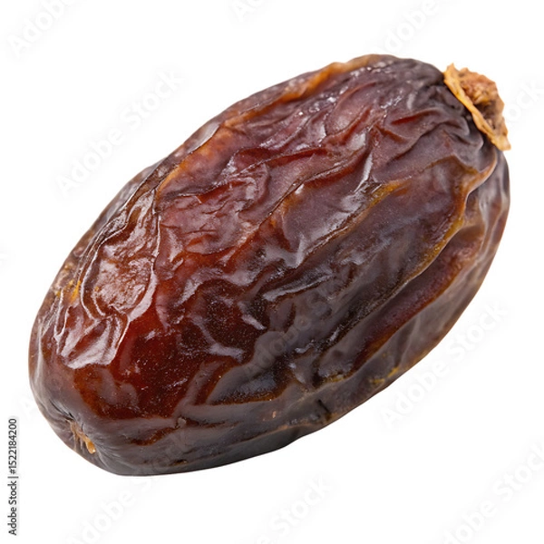 Fototapeta A date fruit medjool isolated on a transparent background
