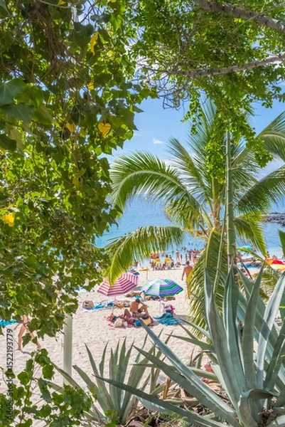 Obraz Plage de Boucan Canot, île de la Réunion 