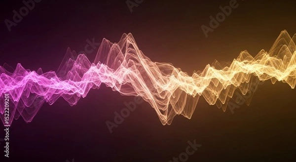 Obraz Softly blurred abstract image displaying a rich spectrum of pink to reddish-orange hues.

