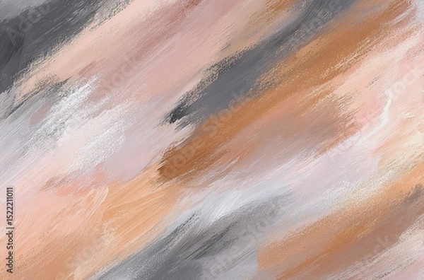 Fototapeta A textured abstract composition in beige, white, and gray evokes a feeling of serenity and balance. Great for wall art, stationery, or branding visuals.

