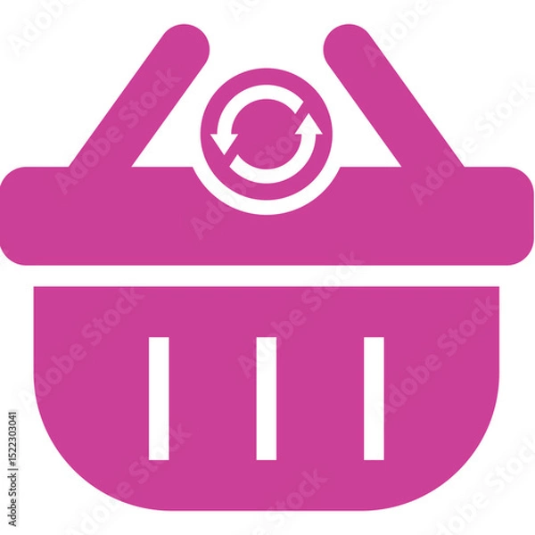 Fototapeta Remove from cart, cart, basket icon