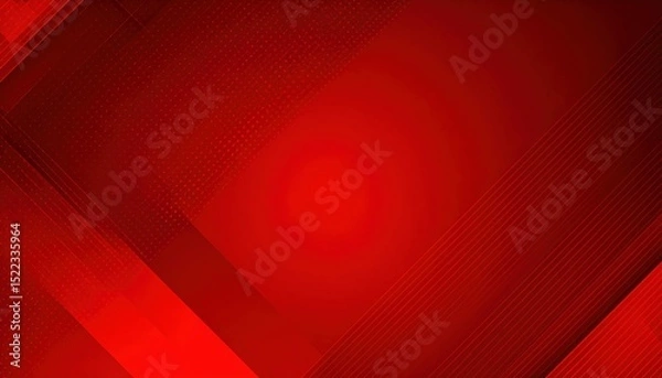 Fototapeta Dynamic red abstract background digital art visual design creative space eye-catching concept for marketing