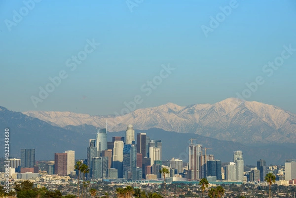 Obraz Downtown Los Angeles at sunny day	