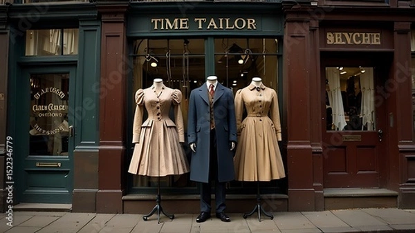 Obraz clothing store